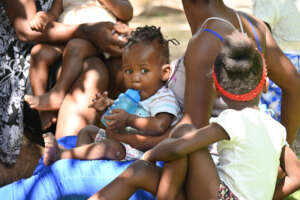 Mobile clinic in L'Asile, March 2022