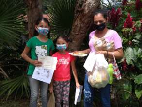 One of the participating families