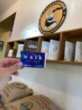 En la Cafeotheque de nuestra Curadora Christina