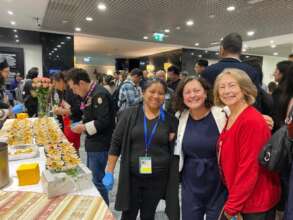 With our fellow 50Next, Chef Claudia !