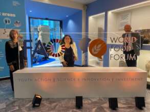 Wa'ik team at the World Food Forum in Rome