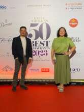 Peter and Bibi at the 50Best LATAM