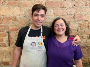 With Rafa at Refettorio Gastromotiva RJ