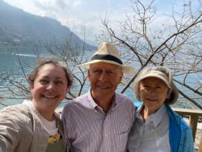 Bibi, Celeste y Fernando, el grupo comunitario!