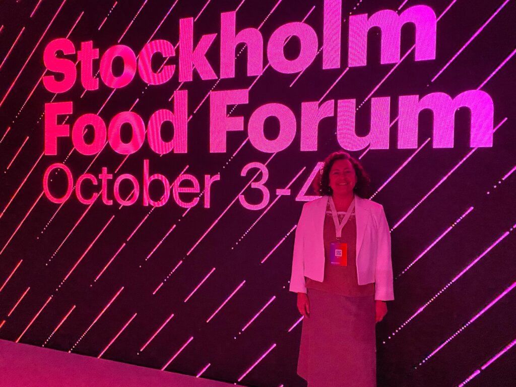Bibi at EAT Stockholm Food Forum