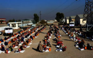Aid package distribution in Nangarhar