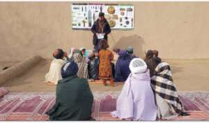 Risk Education Class in Ghorak District