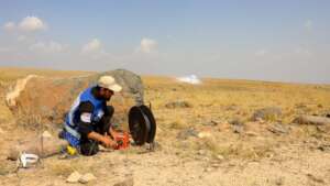 Quick Response Team demolition of mortar