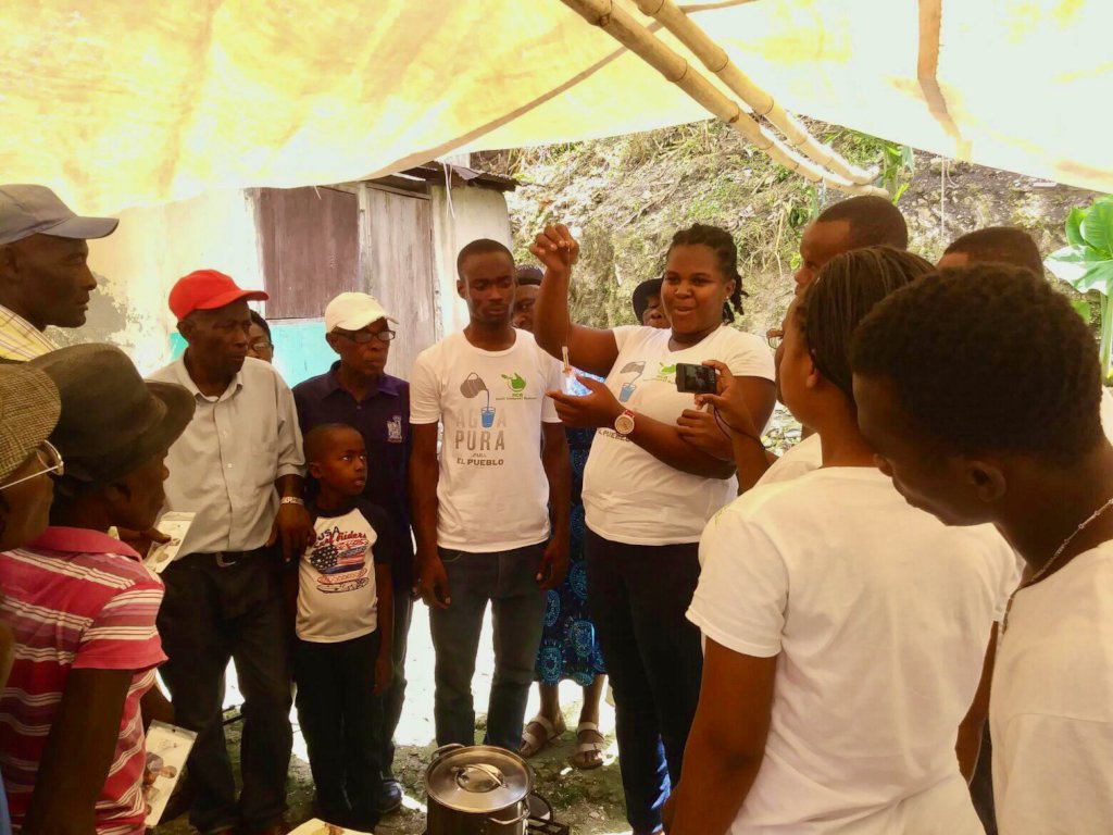 Safe water for Haiti earthquake victims