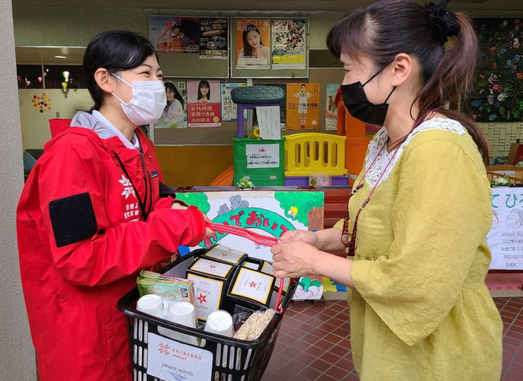 Supporting Flood Victims in Japan