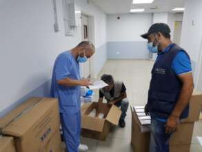 Our team provides essential medicines and supplies
