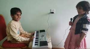 ENYOYING THEMSELVES