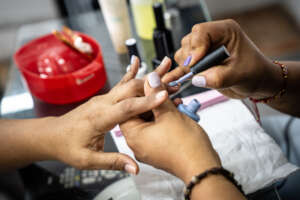 Karelys Manicure -  Credit: IOM 2024/Gema Cortes