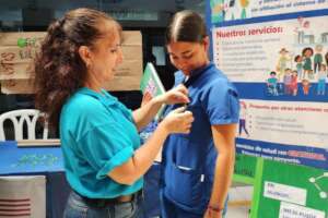 A champion of mental health. Photo: IOM Colombia