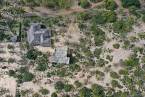 Bird's-eye view of the property, Tofo Beach