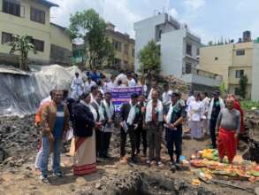 Foundaying Laying Ceremony