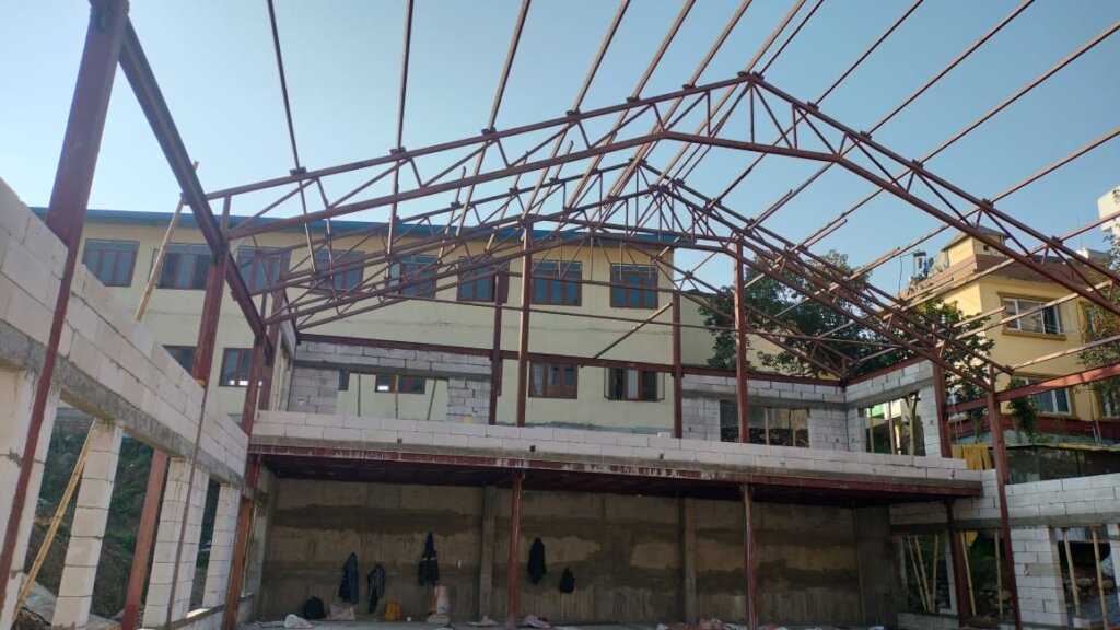 PAM Judo Hall under construction