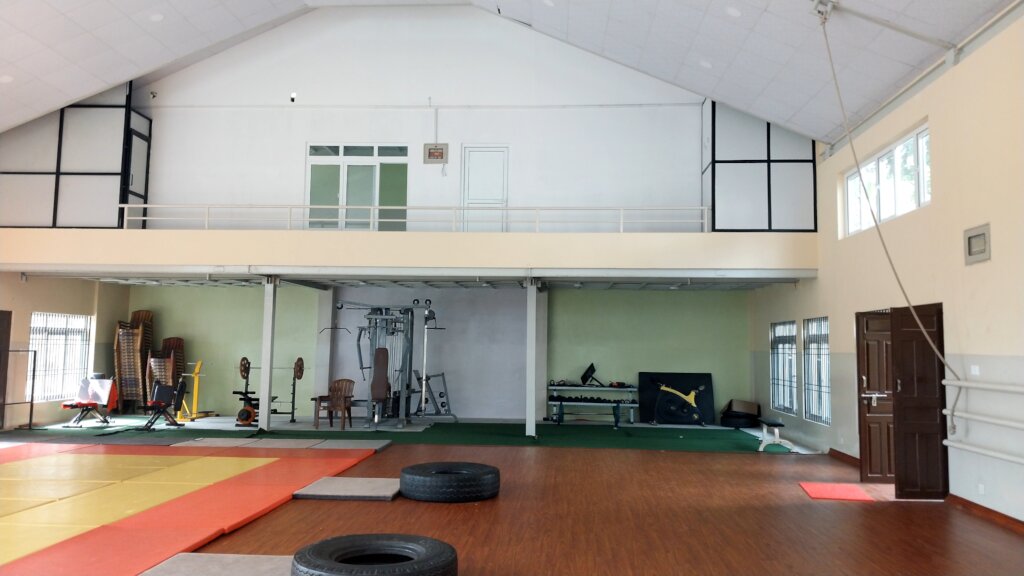 judo hall and Gym Room