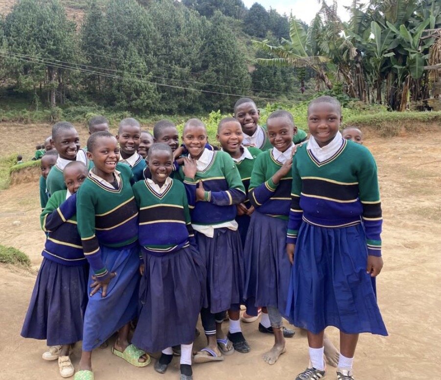 Excited about Art and Nature, Tanzania kids