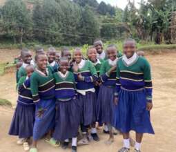 Excited about Art and Nature, Tanzania kids