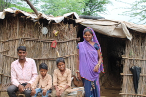 Varnmala with her family