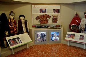 what did embroideries express?