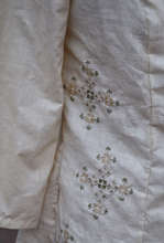 Detail of suf embroidered jacket for Museum show
