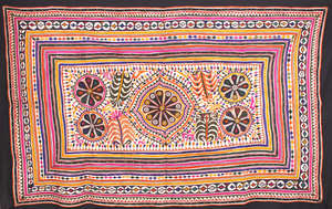 A Rabari quilt in the KR Museum collection