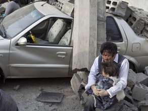 Food, shelter, and medicine after China Earthquake