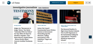 Tansa website in English