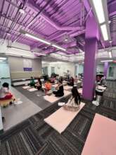 Yoga class