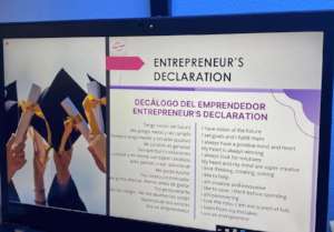 Our Entrepreneurship declaration