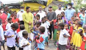 Joint Collector Guntur Celebrated Diwali festival