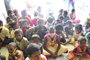 Children from Waste Picker families in Guntur