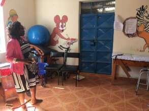 The physiotherapy room