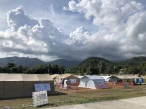 Our fixed EMT medical facility in Aquin, Haiti