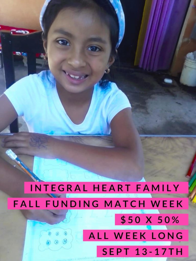 Donation Match for Integral Heart School Guatemala