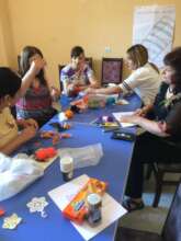 Crochet Training at the Aygepar Community Center