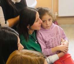 Mom at the Community Development Training