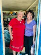 Visitng a shopkeeper in Chinari