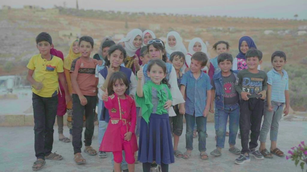 Building School for75children in North Syrian Camp