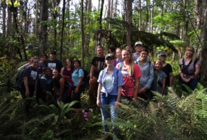 Student volunteers from Taylor University Indianna