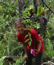 HER's plant nursery manager, Ann