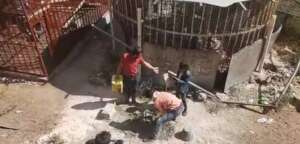 PROTECTING CAGES FROM WATER