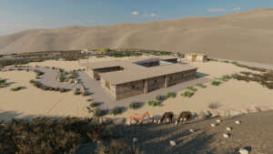 Showing center placed at the proposed site
