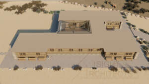 Top view of proposed ECD center