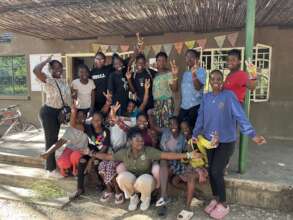 Happy students at Chipembele classroom