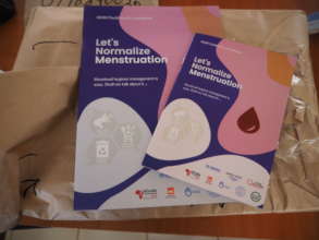 Education materials related to menstrual hygiene