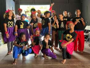 Creative Recovery Summer Camp Students