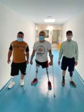Donate prostheses for Colombian amputees